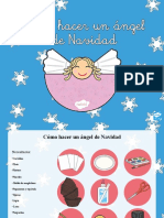 Cómo Hacer Un Ángel de Navidad