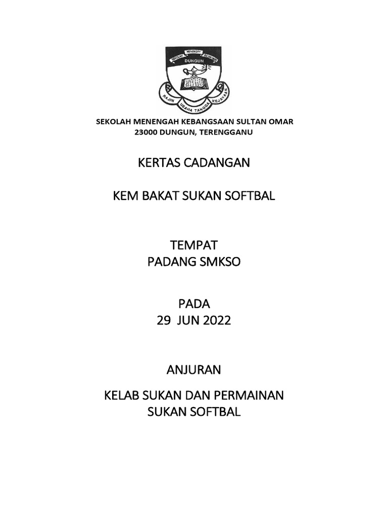 Sekolah Menengah Kebangsaan Sultan Oma1 | PDF