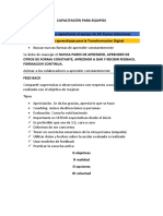 Capacitación para Equipos