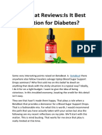 BetaBeat Reviews:Is It Best Soultion For Diabetes?