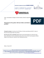 Management of The Patient With Heart Failure and Diabetes May Insulin Be A Problem