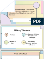 SAS 1 Module 5 Me Myself and Others Development of Values Principles Ideologies Love Attraction Risk Taking Behavior and Peer Influences