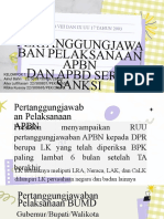 Kelompok 1 - Pertanggungjawaban APBN APBD & Sanksi