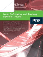 Performance Teaching Diplomas 2011 Rev Jul 2015