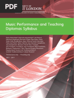 Performance Teaching Diplomas 2011 Rev Jul 2015