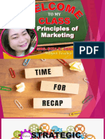 Strategic and Marketing Planning Lesson 5 POM