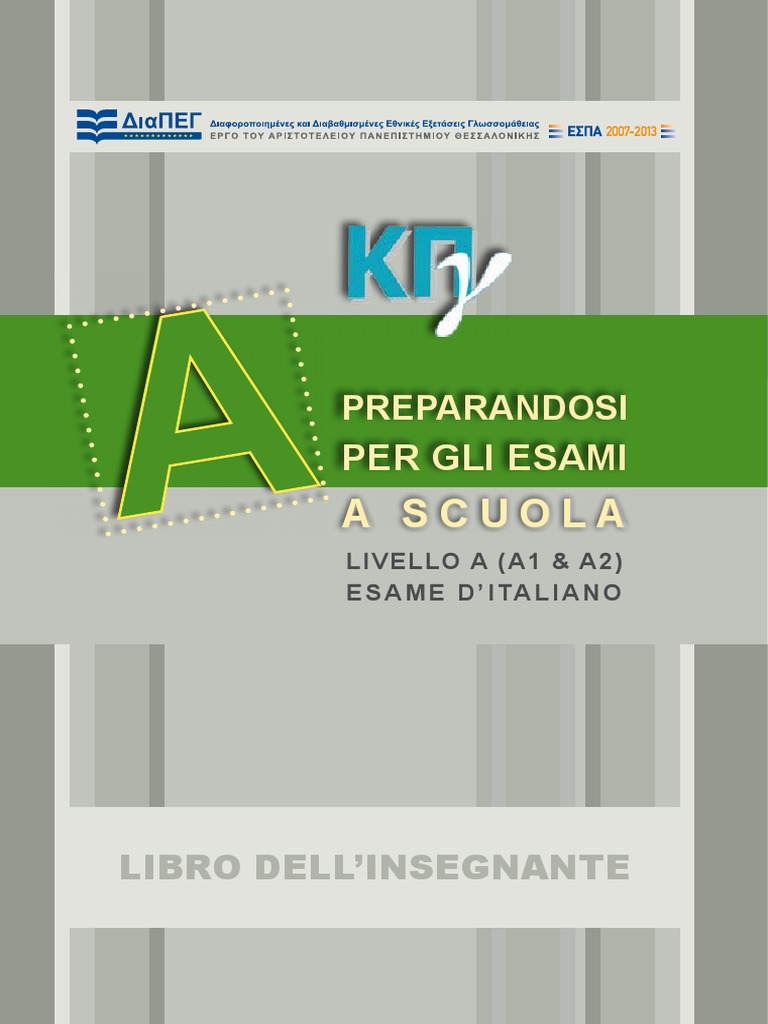 A Teachers Book Italian PDF