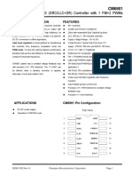 CM6901 - Controlador Ressonante e Retificador Sincrono