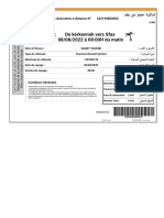 De Kerkennah Vers Sfax 08/08/2022 À 08:00H Du Matin: Billet de Réservation À Distance #222190800052
