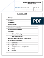 Procedure For Fabrication