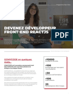 Brochure Web front-end React JS FR