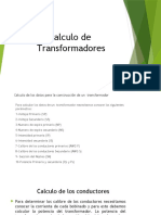 Calculo de Transformadores