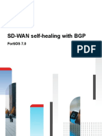 FortiOS 7.0 SD WAN - Self Healing - With - BGP