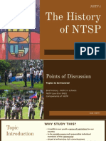 History of NSTP - NSTP Law - Components of NSTP