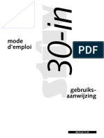 Stuv30in Doc2 Mode D'emploi