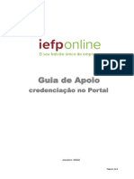 Guia Da Autenticação IEFPOnline 03 - 01 - 22