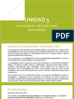 Unificado Costos Unidades de 5 A 8