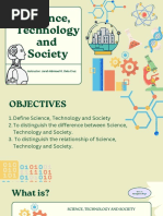 Science, Technology and Society