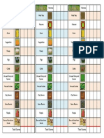 Agricola Score Sheet 4 Player V2