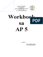 Workbook Sa Araling Panlipunan 5