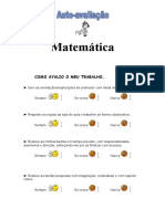 Como avalio meu trabalho em matemática