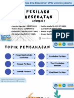 Perilaku Kesehatan Kelompok 4