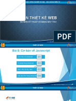 Bai5-JavascriptCoBan Slide