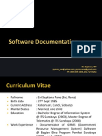 Standar Dokumentasi Software