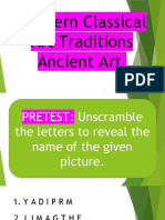 Ancient Art Traditions