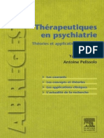 Thérapeutiques en Psychiatrie