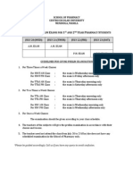 Prelims Sched