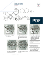 Open Circuit Gear Motors Seal Kit Installation Instructions (BLN-10270 Rev A-1 April 2006)