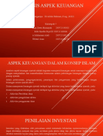 Analisis Aspek Keuangan