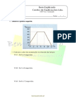 A.1.4 - Aceleração - Ficha de Trabalho