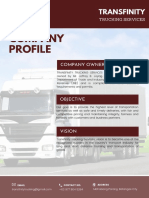 Company Profile and DTI
