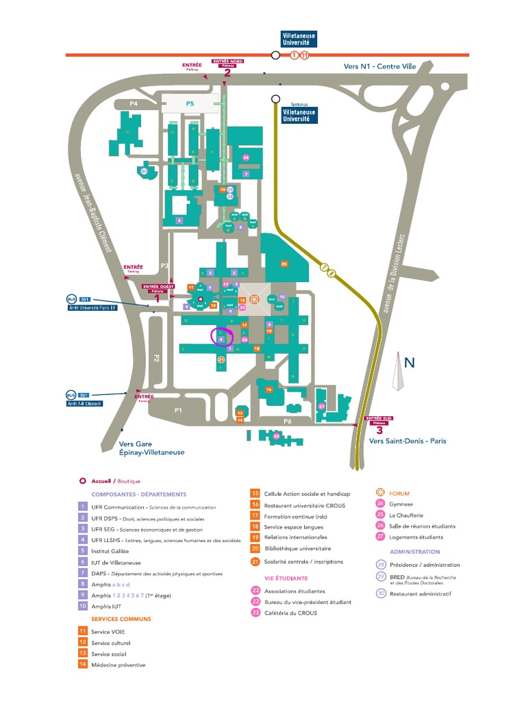 Plan Campus USPN | PDF