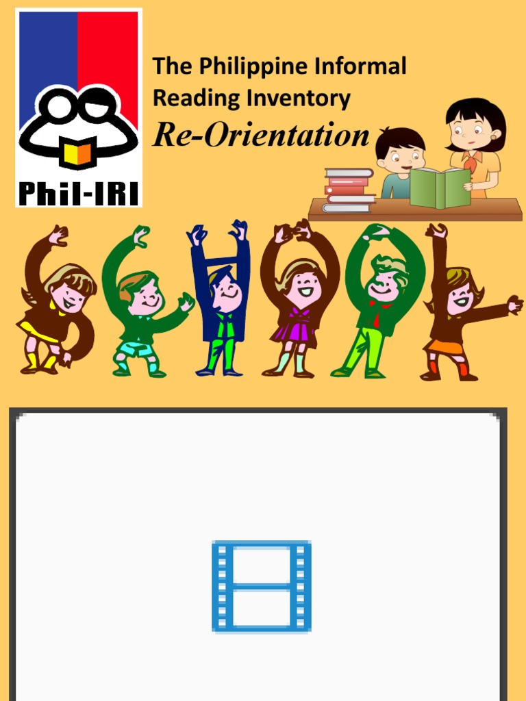 2022 phil iri re orientation pdf reading comprehension pedagogy
