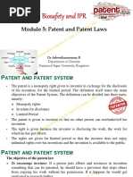 Module 5 Patent and Patent Laws