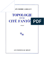 Topologie DUne Cité Fantôme by Alain Robbe-Grillet (Alain Robbe-Grillet)