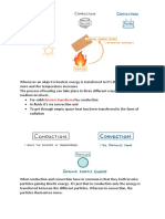 Conduction, Convection, Radiation