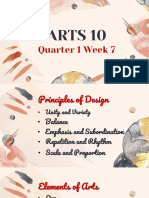 ARTS 10 Principles and Elements Lesson