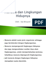 MANUSIA DAN LINGKUNGAN HIDUPNYA (Ganjil 2021-2022) - PDF