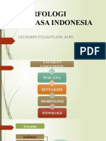Morfologi Bahasa Indonesia