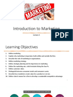 Lecture 1 - Intro Marketing