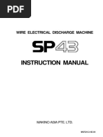 SP43 Machine & Maintenance