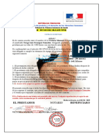 Documents Prêt Espagne