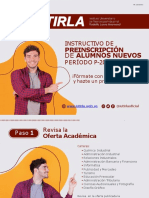 Instructivo Preinscripciones IUTIRLA P 2022 1