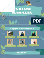 Evolusi Mamalia - Kel 3