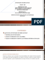Inventario de mercancías: sistema, normativa colombiana e internacional
