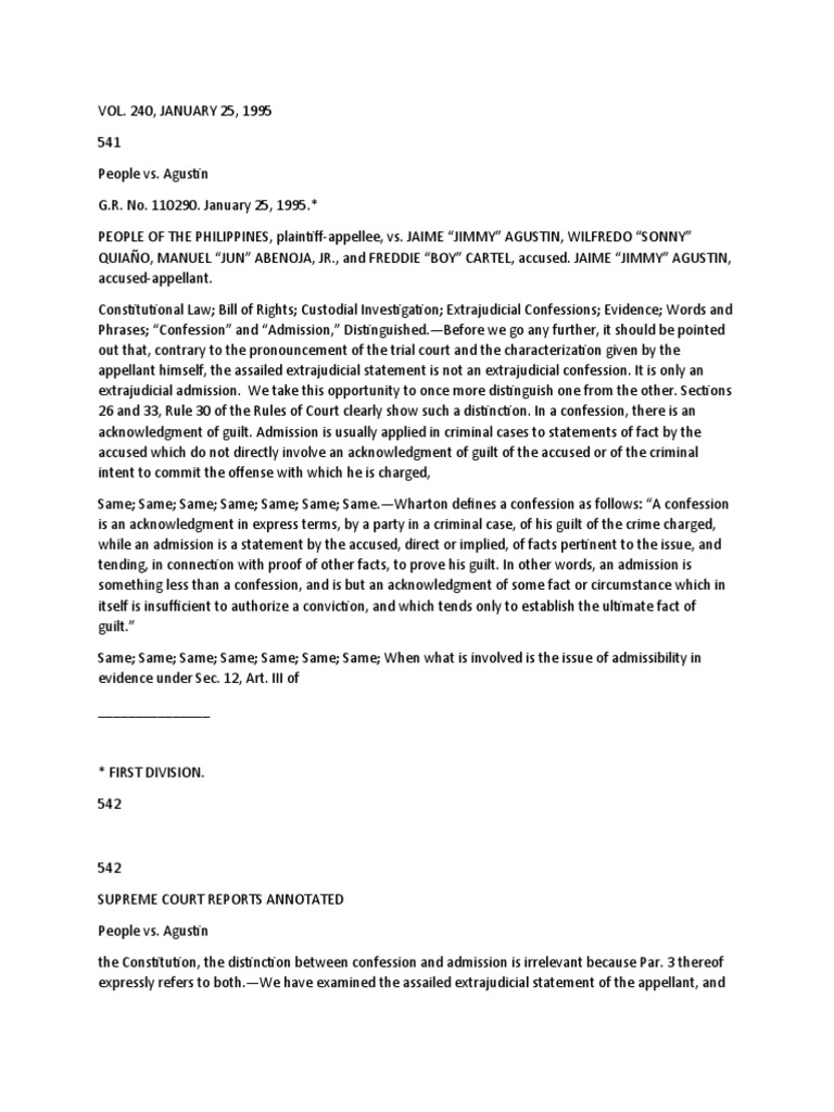 7 people vs agustin 240 scra 541 pdf confession law right
